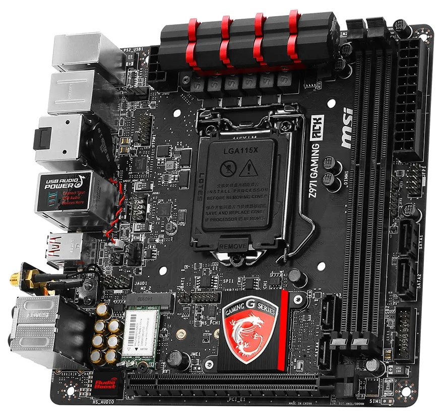 материнская плата MSI Z97I GAMING ACK