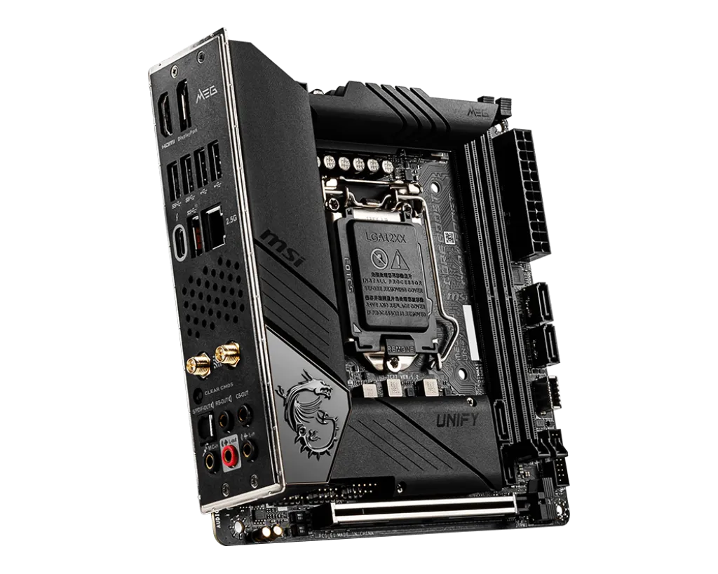 материнская плата MSI MEG Z490I Unify